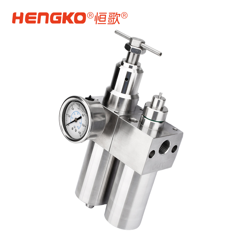 不銹鋼氣源處理器三聯(lián)件在超高純電子特氣系統(tǒng)的應(yīng)用！